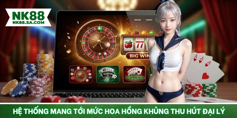 Hệ thống mang tới mức hoa hồng khủng thu hút đại lý